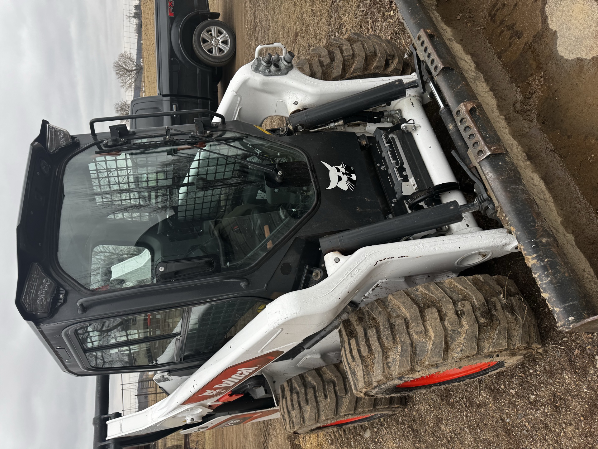 Bobcat job site prep