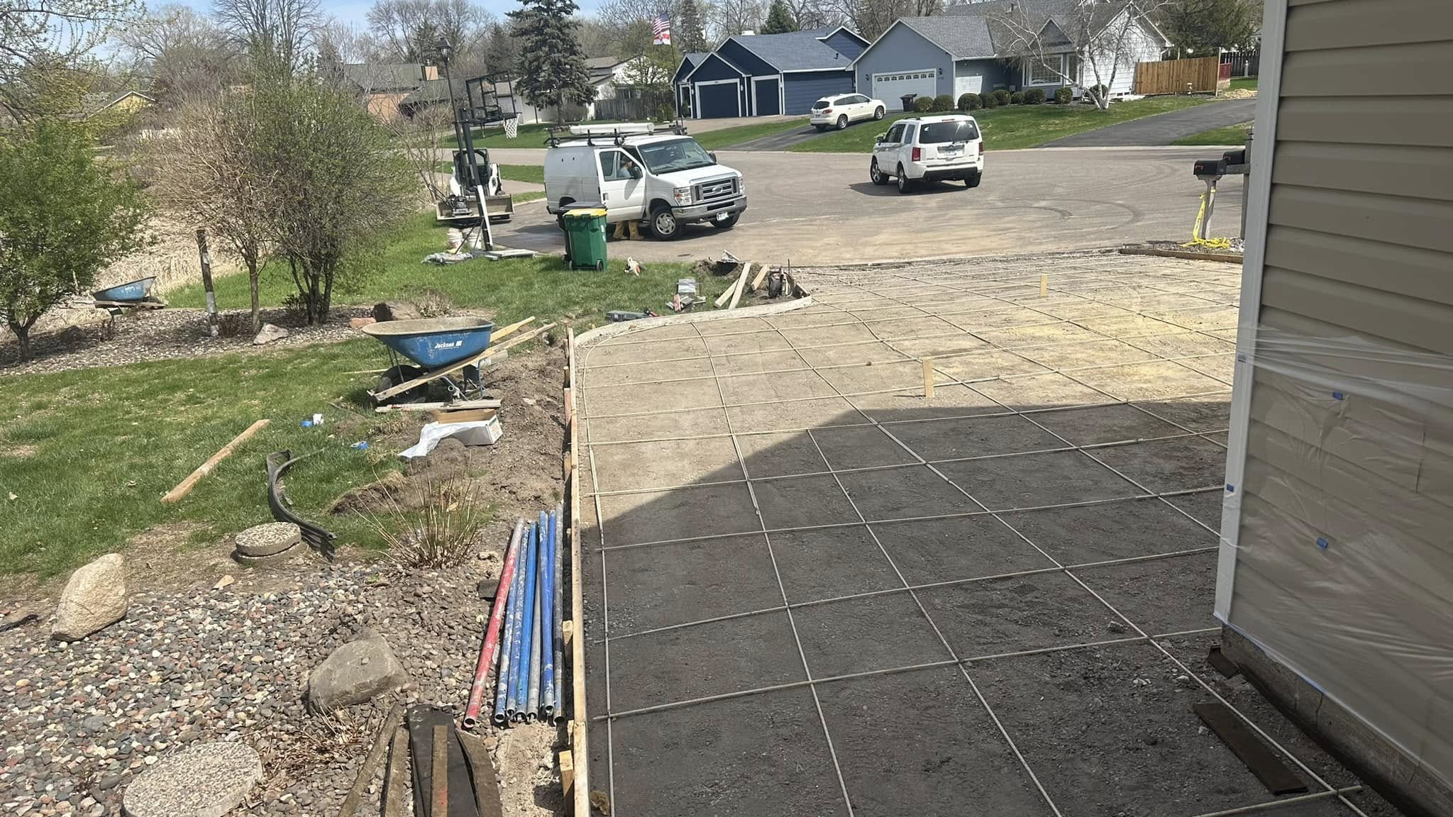 Concrete work Central Minnesota