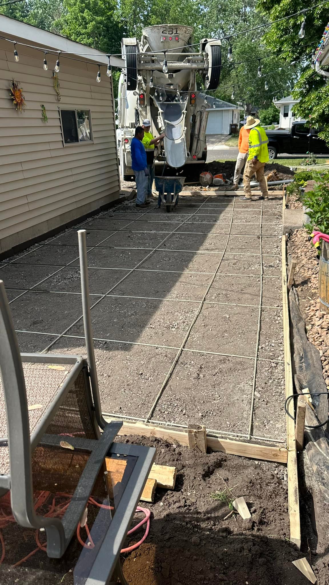 Concrete work Central Minnesota