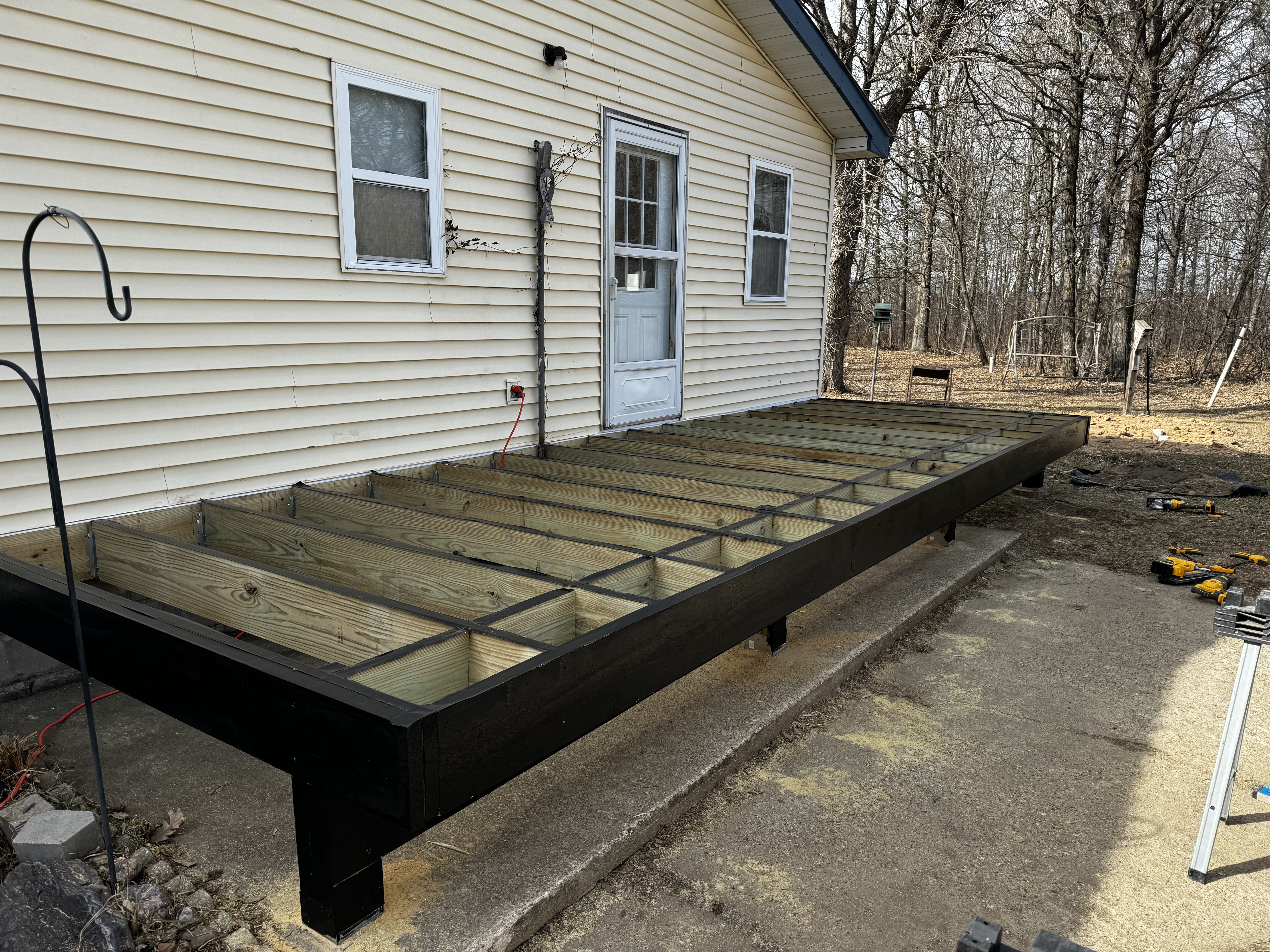 Deck construction Central Minnesota