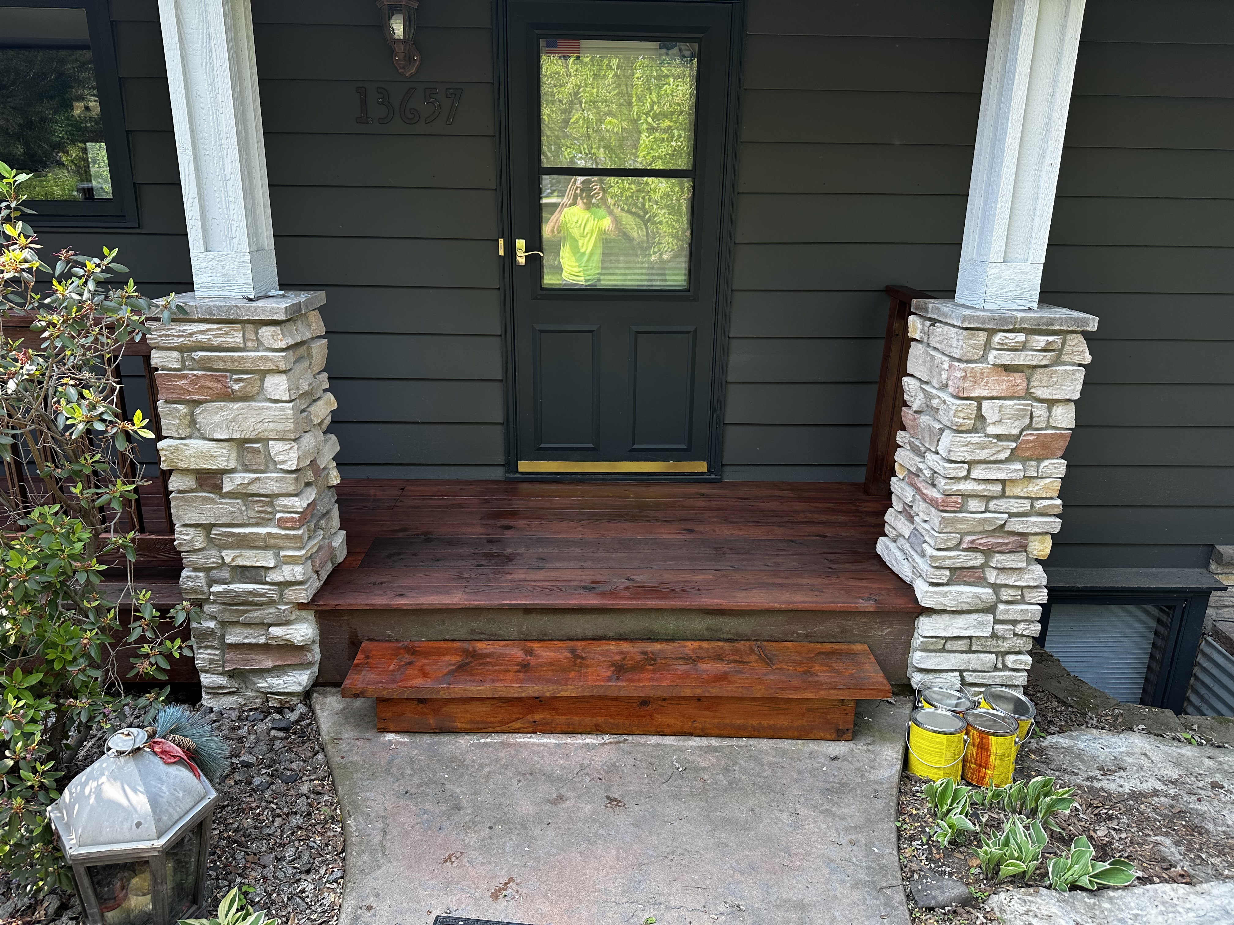 Deck construction Central Minnesota