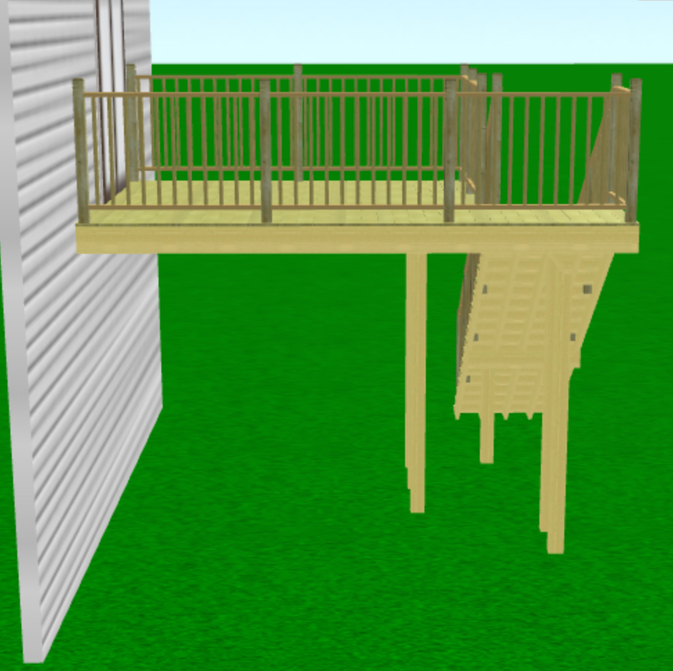 Deck construction Central Minnesota