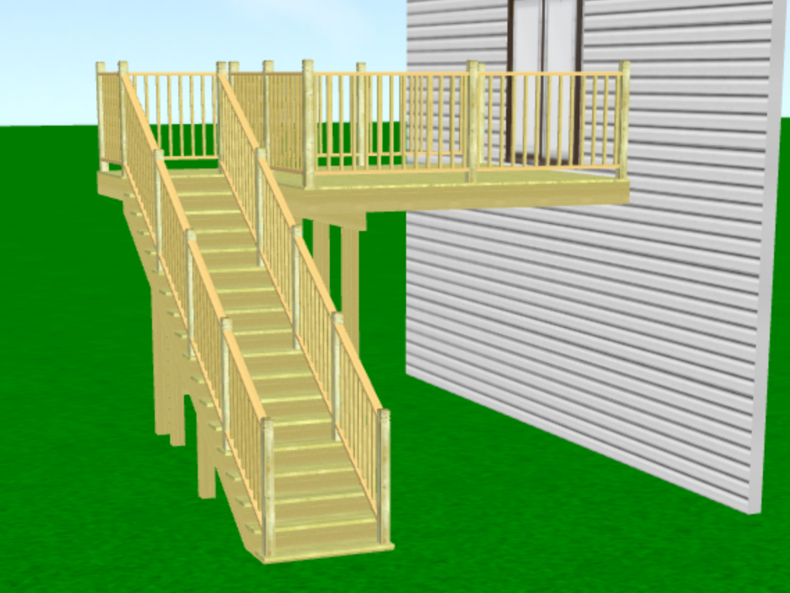 Deck construction Central Minnesota