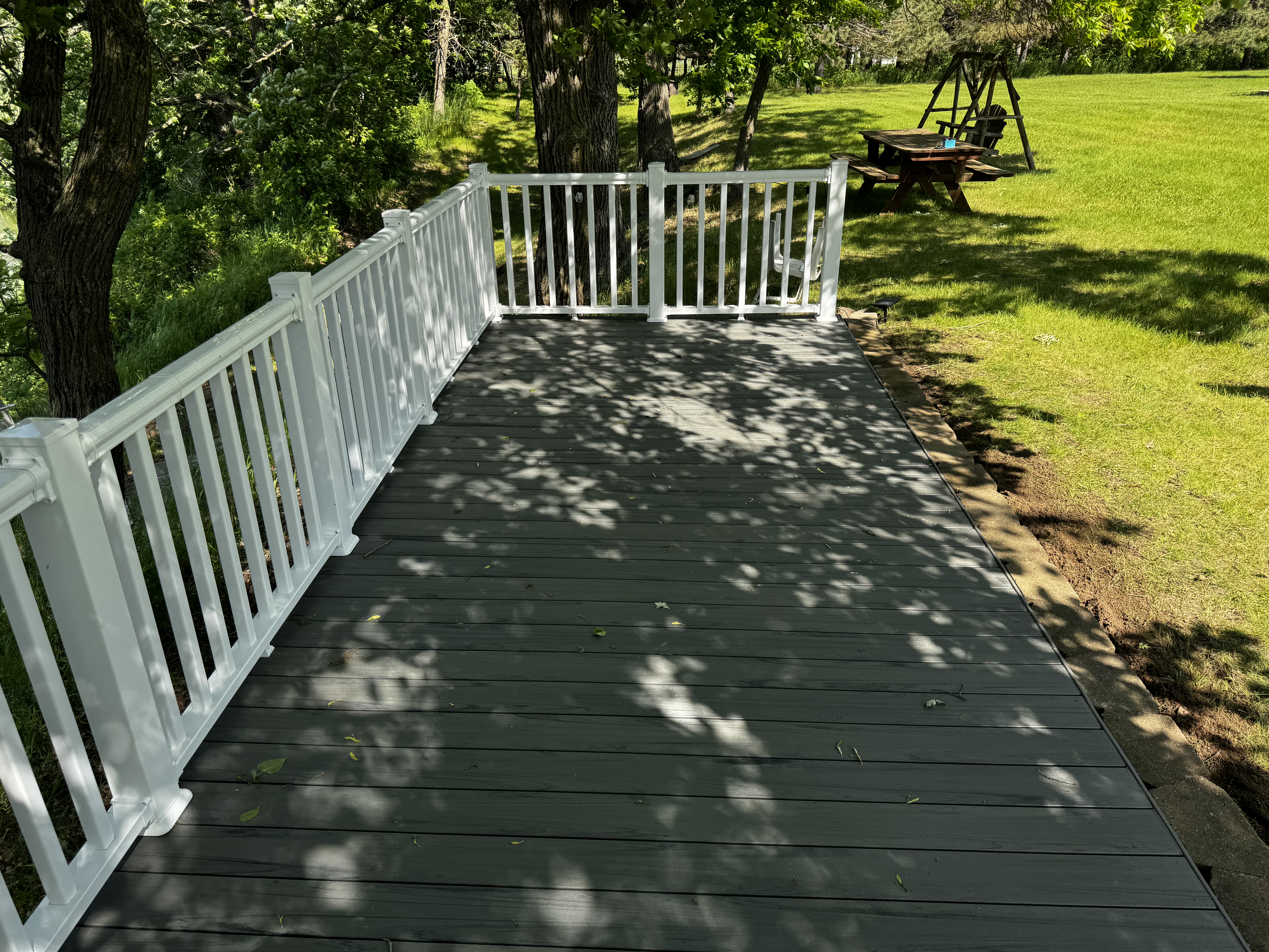 Deck construction Central Minnesota