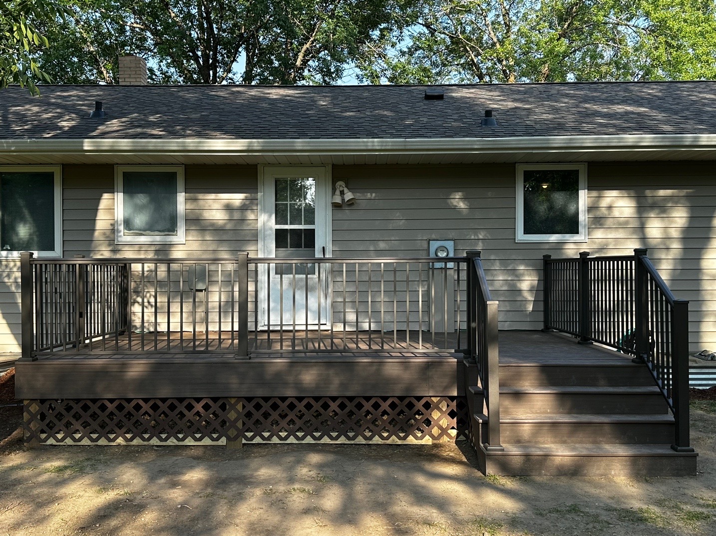 Deck construction Central Minnesota
