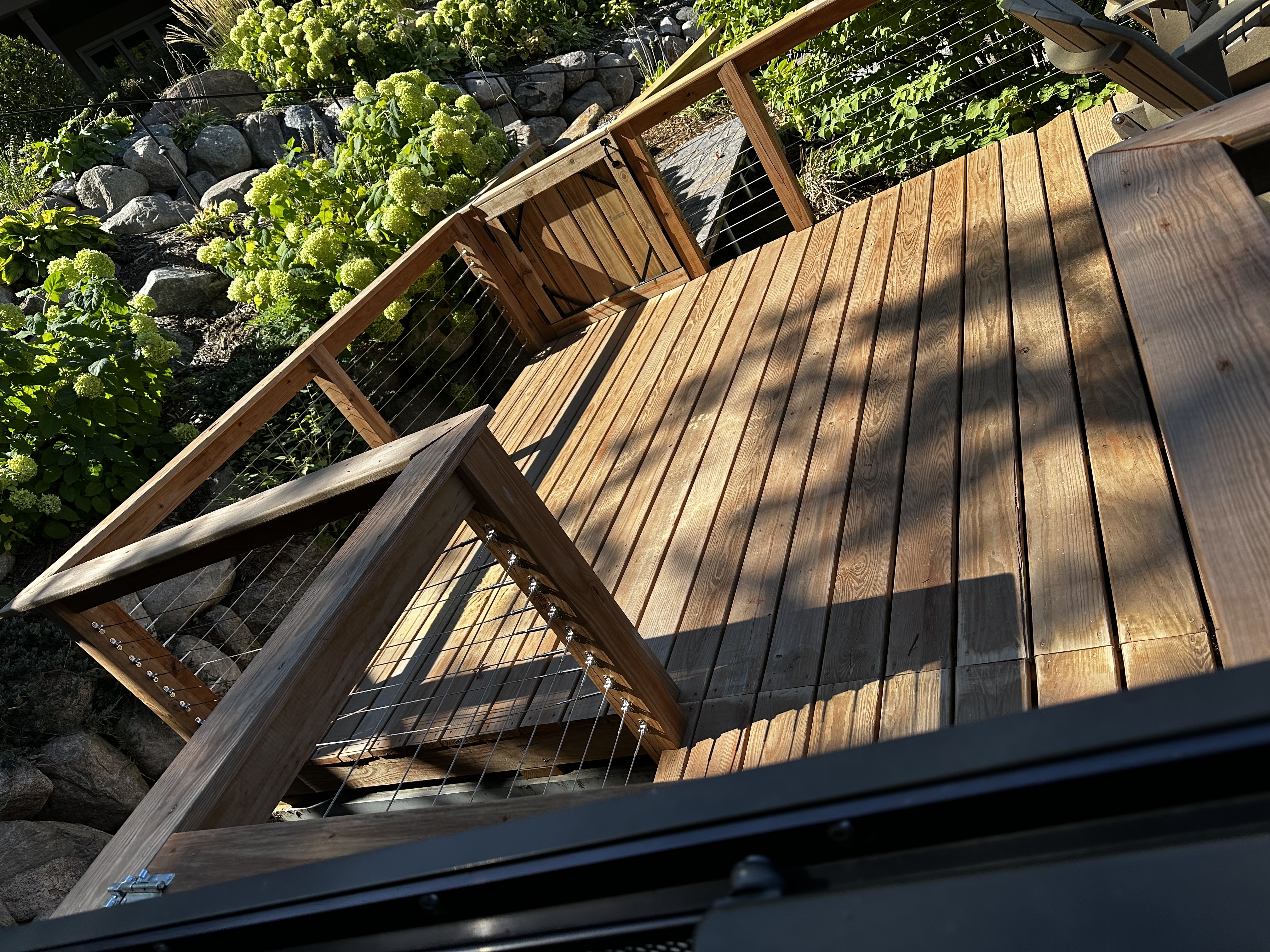 Deck construction Central Minnesota