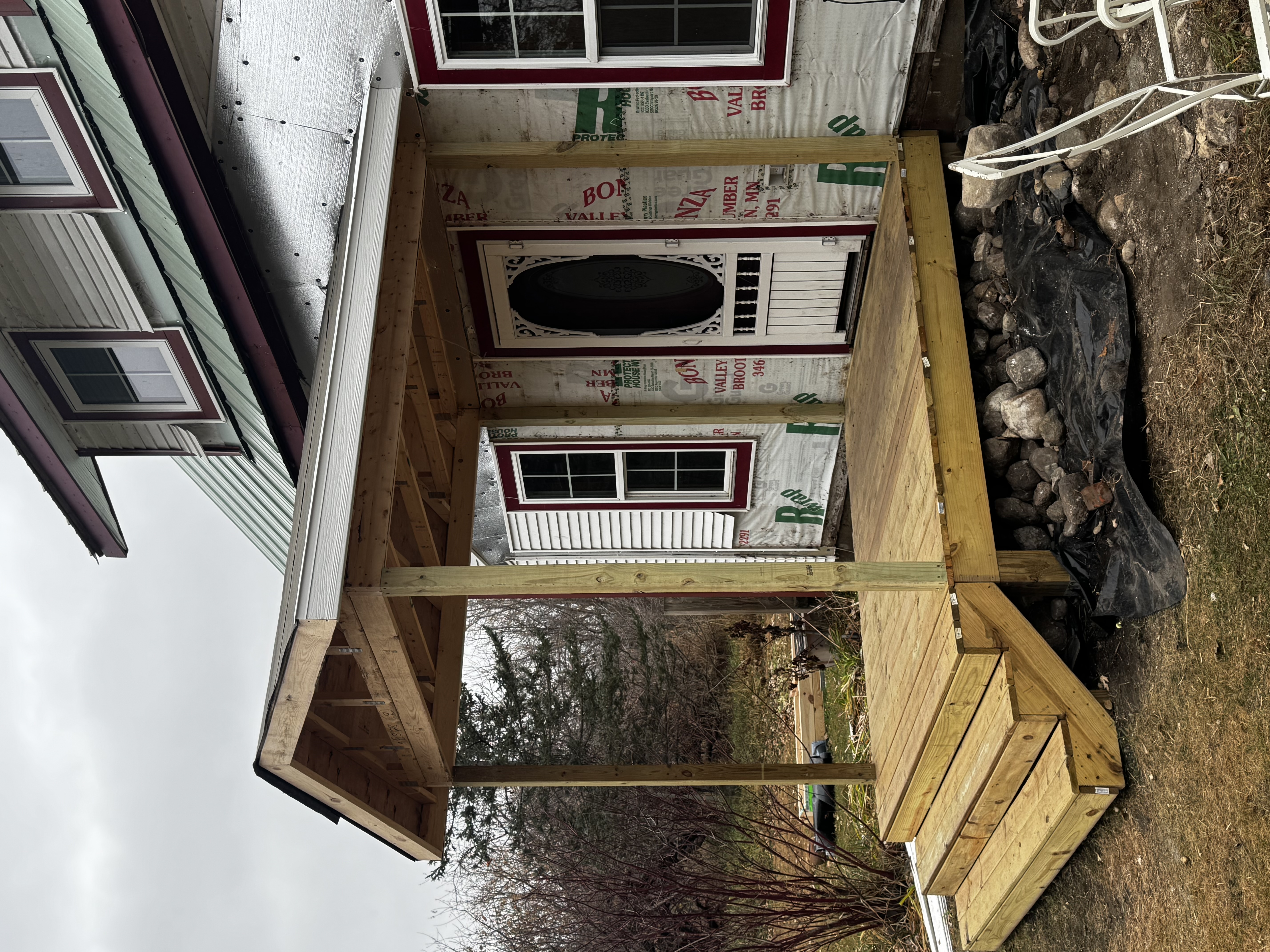 Deck construction Central Minnesota