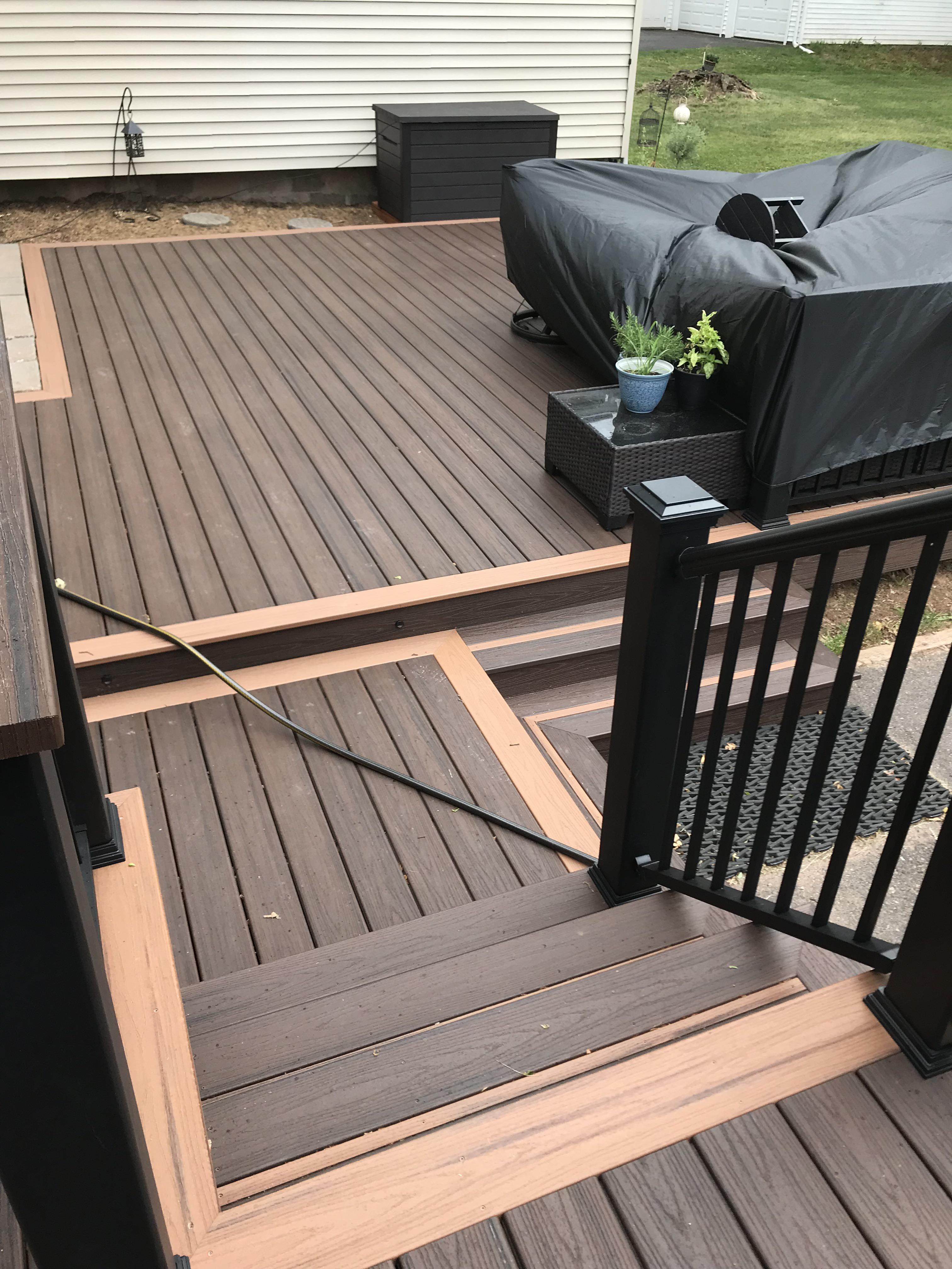 Deck construction Central Minnesota