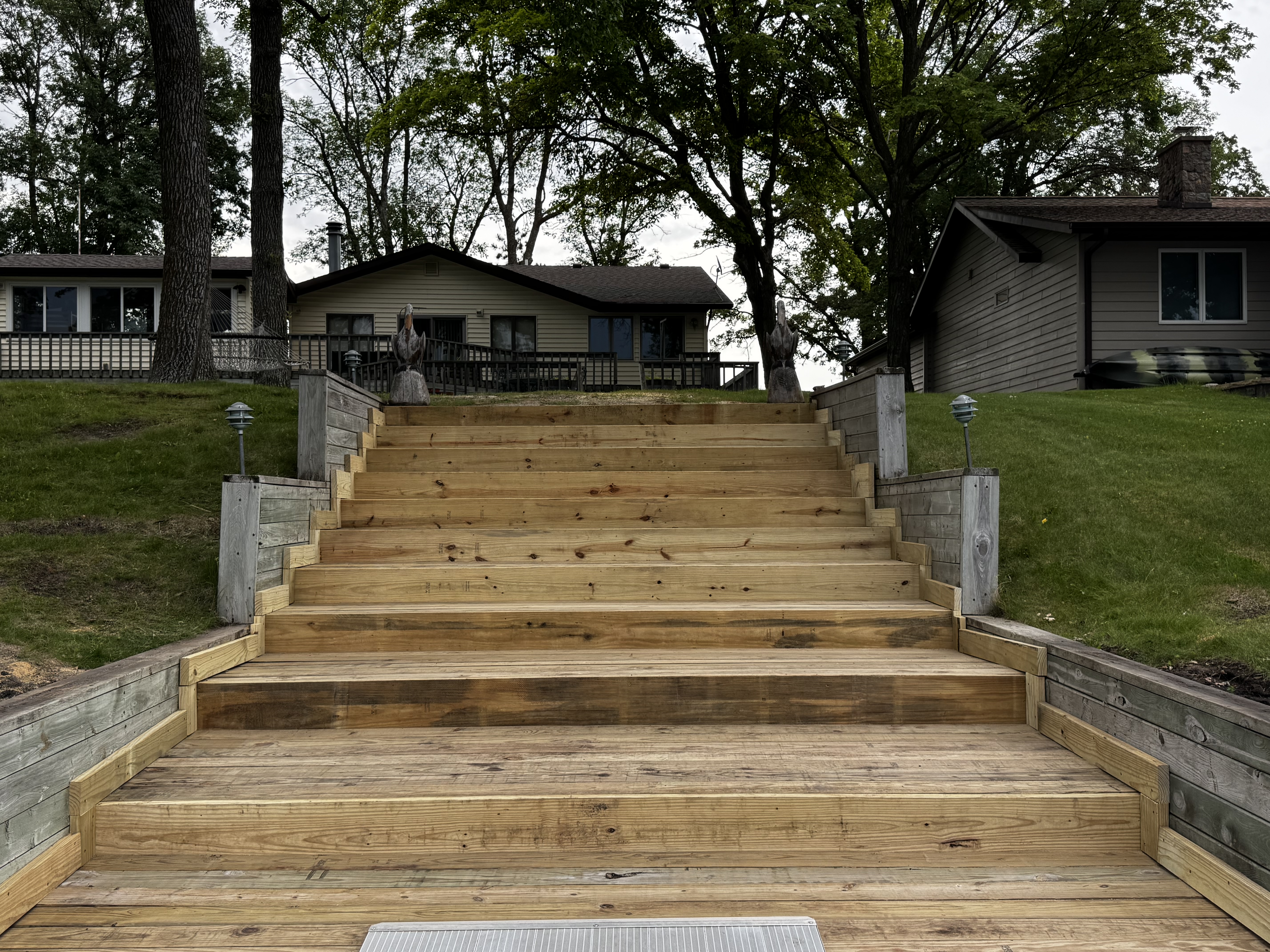 Deck construction Central Minnesota