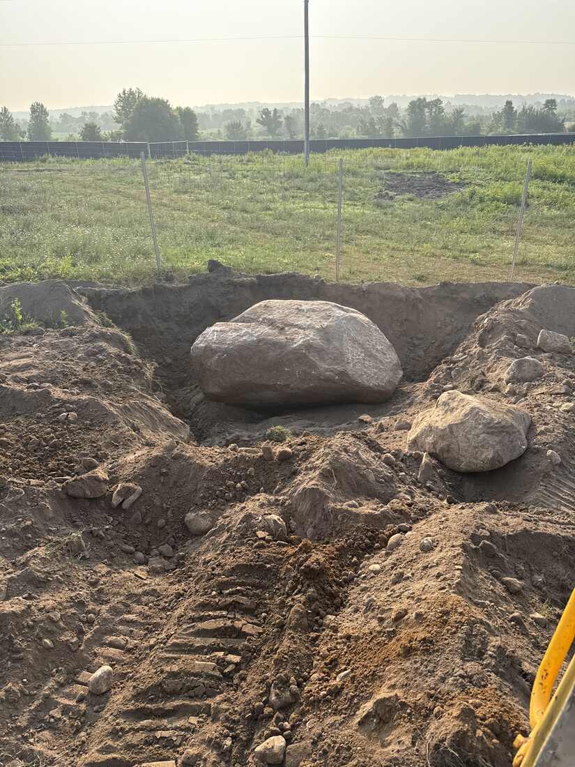 Land Leveling project — Revisions Unlimited serves St. Joseph MN