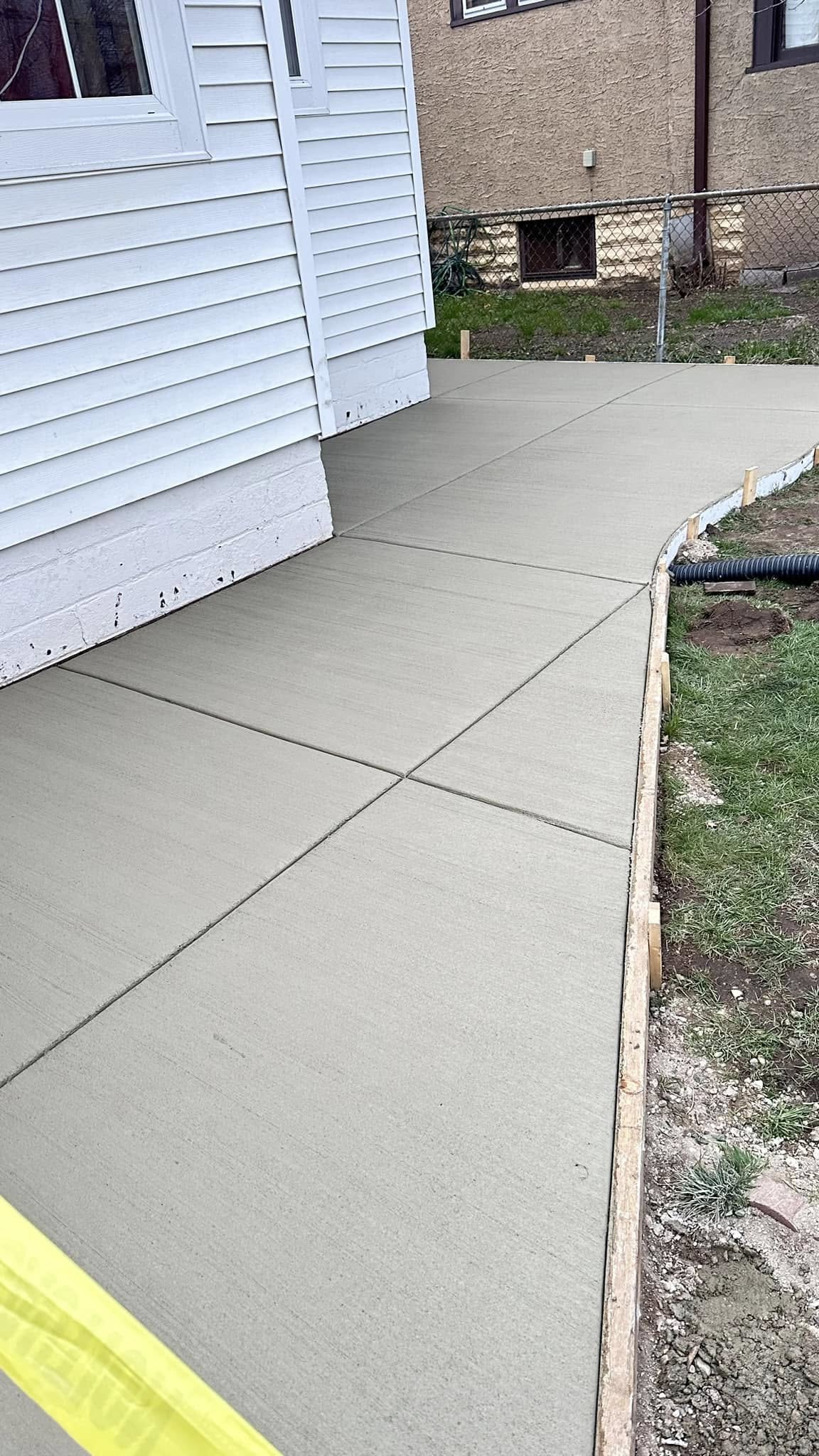 Muñoz Concrete LLC project photo - concrete work Central Minnesota