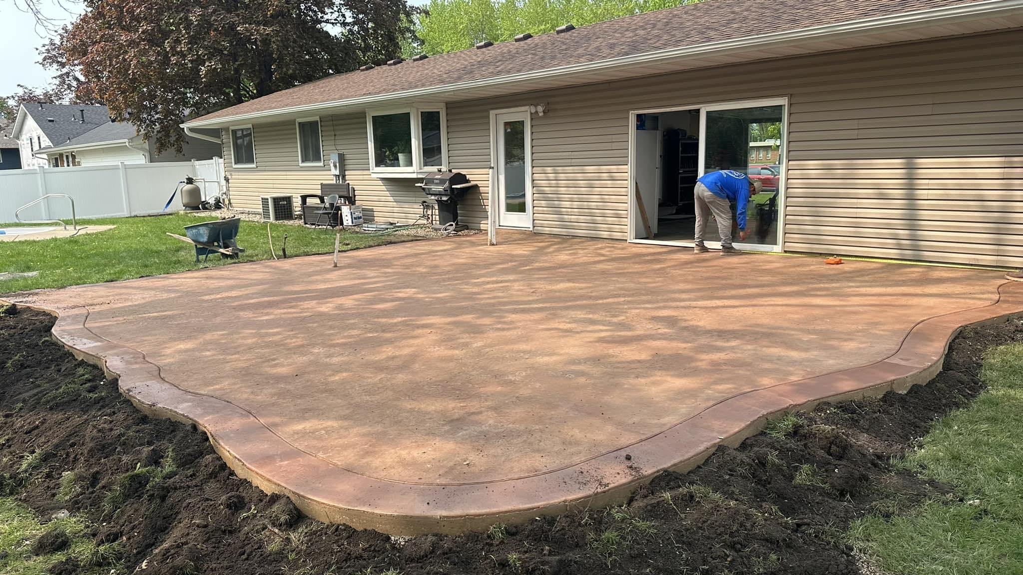 Muñoz Concrete LLC project photo - concrete work Central Minnesota